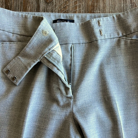 White House Black Market Grey Pants - Picture 5 of 5